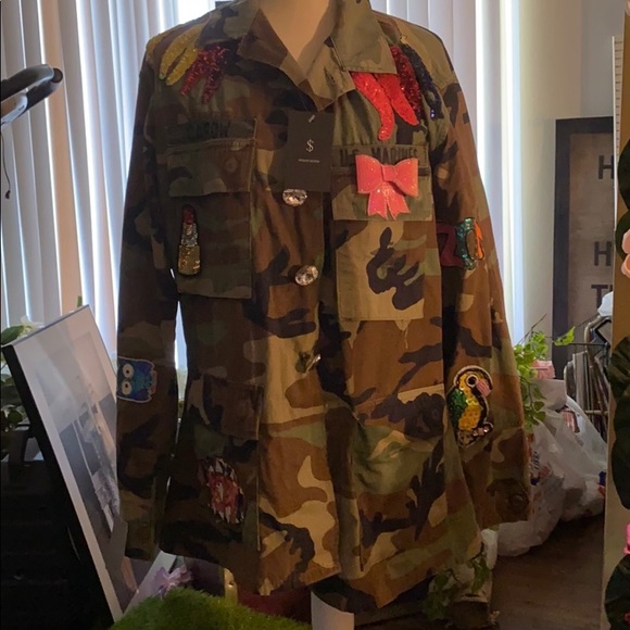 Jackets & Blazers - Vintage Army Fatigue jacket